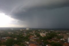 Meteorología anuncia tormentas y posible granizo para hoy