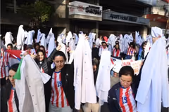 Trabajadores de Salud protestan y analizan paro nacional