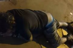 Conductor ebrio se quedó dormido en plena calle de Luque