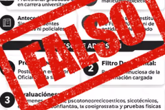 Senad advierte sobre falsos cursos para futuros agentes
