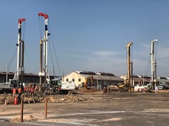 Inician tareas de excavación y cimentación para construcción de oficinas del Gobierno