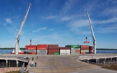 Inauguran terminal portuaria en Villeta