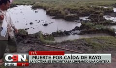 Hombre muere tras caída de un rayo en Itá