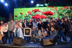 Nestor Ló y Los caminantes ganan el ñandutí de oro en Itauguá