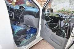 Mujer sufre corte en el rostro durante ataque de motociclistas