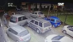 Bache causa choque múltiple