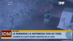 Joven pierde su tesis en asalto