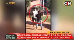 Ordenan detención de hombre grabado golpeando a su pareja
