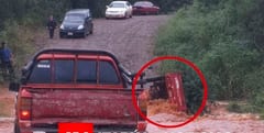 Niña muere tras ser arrastrada por aguas de arroyo desbordado