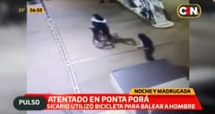 Sicario ataca en bicicleta, pero víctima se salva