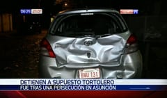 Víctima persigue y atrapa a «tortolero»