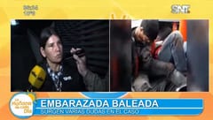 Madre de embarazada baleada vincula a pareja de su hija con asalto