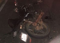 Choque entre motociclistas deja un fallecido y dos heridos
