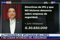 Estos son los directivos de IPS que aprobaron la licitación cancelada