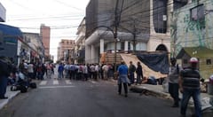 Campesinos e indígenas llegan a la capital denunciando incumplimiento del Estado