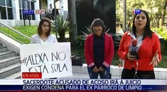 Cura afronta juicio oral por caso de acoso sexual