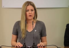 Presidenta del Infona aclara rumores y dice que no está embarazada