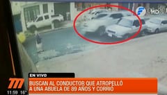Buscan a conductor que arrolló y abandonó a anciana
