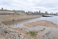 10 impactantes imágenes del antes y después de la crecida en la Costanera