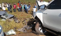 Hombre muere en choque frontal sobre ruta 5