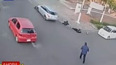 Chocan ante presencia de agente de tránsito en Villarrica