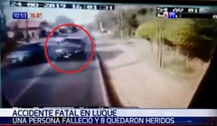 Video muestra que camioneta se adelantó en accidente fatal