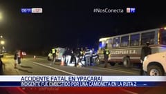 Nativo muere arrollado sobre la ruta 2