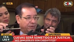 Cuevas dice que tiene propiedades “chiquititas”