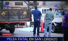 Tiroteo entre fleteros deja un muerto en San Lorenzo