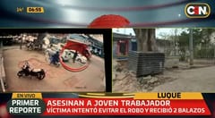 Motochorros asesinan a trabajador en Luque