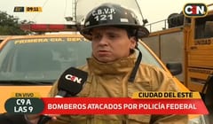 Policía Federal brasileña baleó a bomberos, denuncian