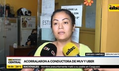 Conductora de Uber cuenta cómo fue acorralada por taxistas