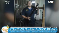 Exguardiacárcel apuñala a mansalva en surtidor