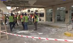 Cielorraso se desploma en IPS y presidente no halla respuestas