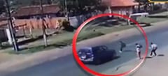 Niño es arrollado al intentar cruzar la ruta