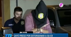 Detienen a un hombre por extorsionar a su ex con imágenes íntimas