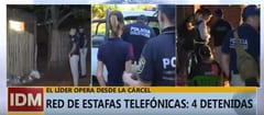 Detienen a las “cobradoras” de red de estafas desde la cárcel