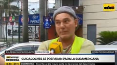Cuidacoches anuncian tarifa para la final de la Sudamericana
