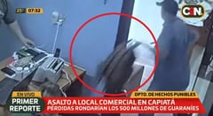 Delincuentes se llevan G. 500 millones de comercio en Capiatá