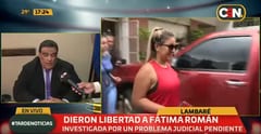 Liberan a Fátima Román, pero irá a juicio
