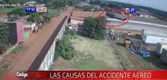Nuevas imágenes retratan accidente aéreo en Pedro Juan
