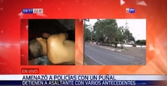 Capturan a sospechoso de asalto que hirió a agente Lince