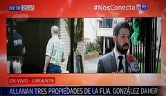 Allanan propiedades de González Daher investigando usura