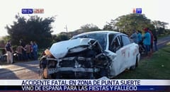 Paraguayo residente en España muere en accidente
