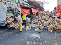 Las compras navideñas dejan 200 toneladas de basura en Asunción