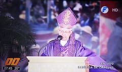 Monseñor resalta inequidad social y pide erradicar la corrupción