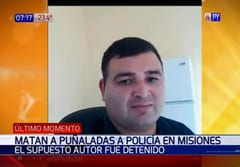 Asesinan a agente policial tras una ronda de tragos