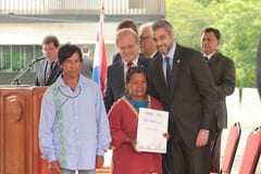 Centenares de familias acceden a subsidios para construir viviendas