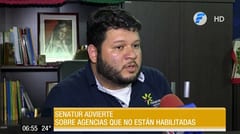 Senatur da a conocer agencias de viajes no habilitadas