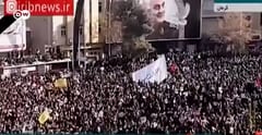 Decenas de muertos en estampida durante funeral de general iraní